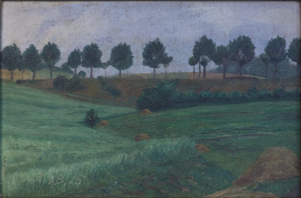 Landscape (1915) - Hans Andersen Brendekilde Tablo