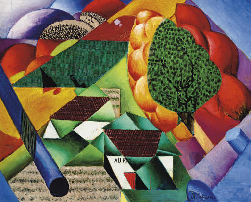 Landscape (1917) - Jean Metzinger Tablo