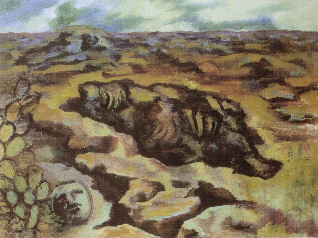 Landscape (1945) - Frida Kahlo Tablo