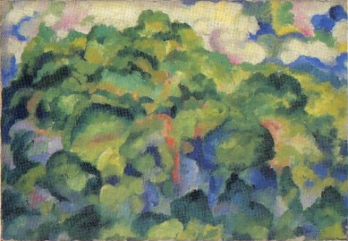 Landscape - Amadeo de Souza-Cardoso Tablo