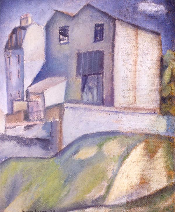 Landscape «La Ruche» (1911) - Nathan Altman Tablo