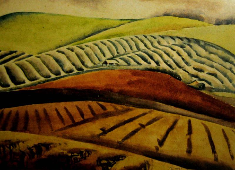 Landscape - Dorrit Black Tablo