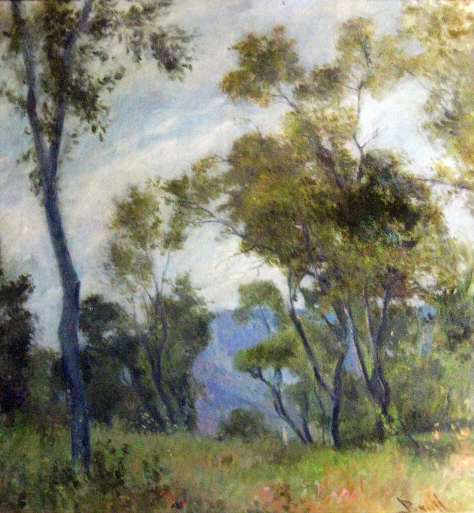 Landscape With Trees – Joan Brull Tablo