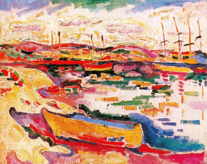 Landscape at La Ciotat (1907) - Georges Braque Tablo