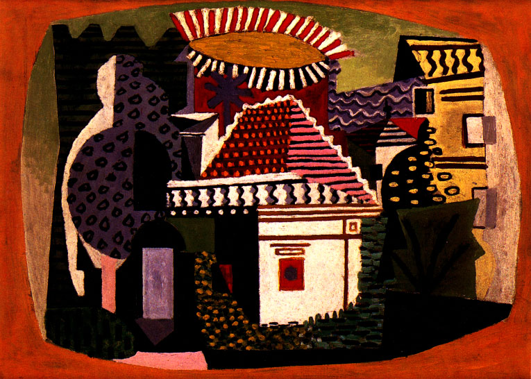 Landscape of Juan les Pins (1920) - Pablo Picasso Tablo
