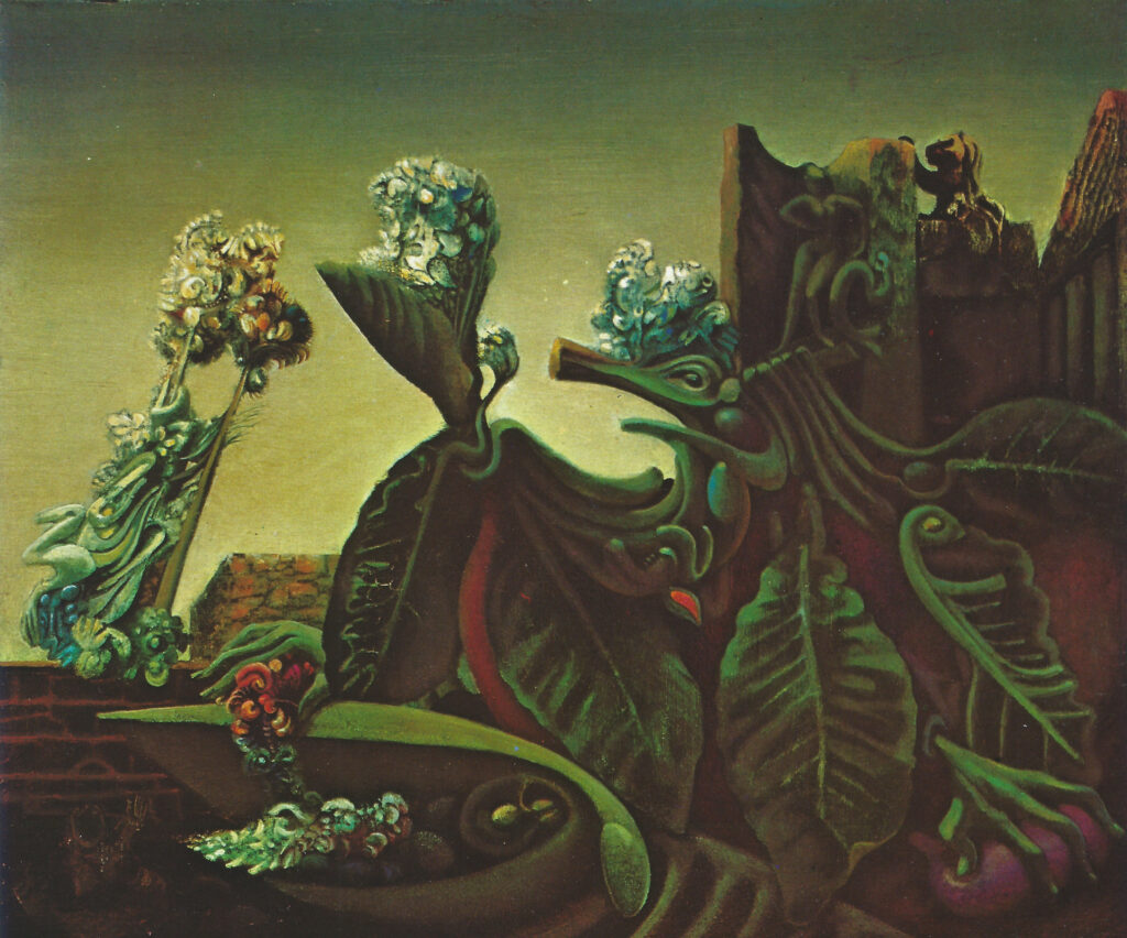 Landscape with Wheat Germ (1936) – Max Ernst Tablo