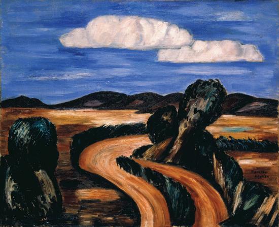 Landscape, New Mexico (1923) - Marsden Hartley Tablo