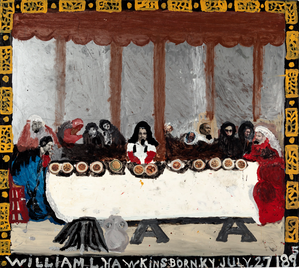 Last Supper #9 - William Hawkins Tablo