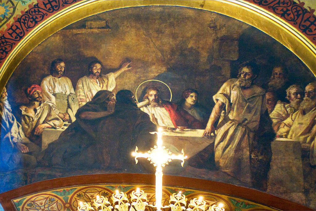 Last Supper - Wilhelm Kotarbinski Tablo