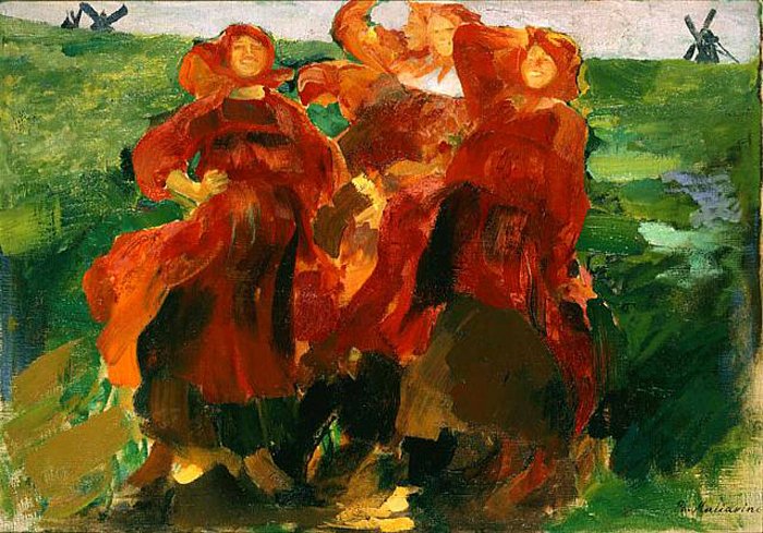 Laughing (1898) – Filipp Malyavin Tablo