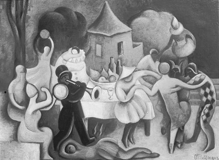 Le Bal Masqué, Carnaval à Venise (1922) - Jean Metzinger Tablo