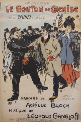 Le Bouton de Chemise (1892) – Théophile Steinlen Tablo
