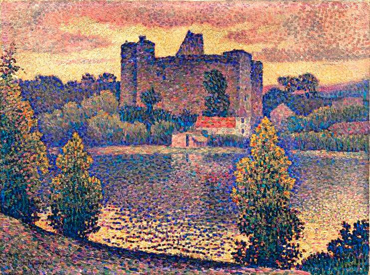 Le Chateau de Clisson (1905) - Jean Metzinger Tablo