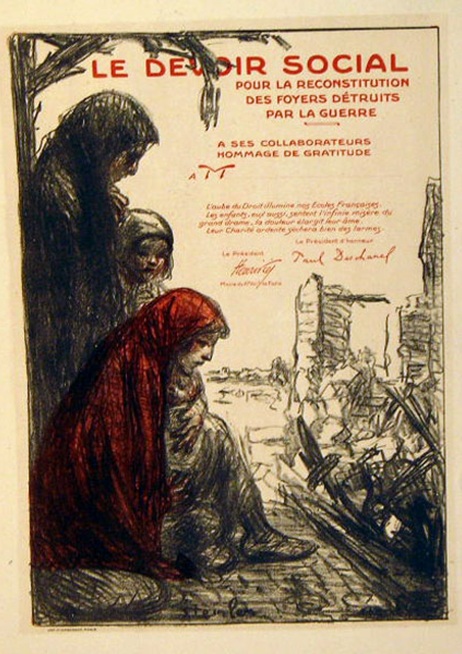 Le Devoir Social (1917) – Théophile Steinlen Tablo