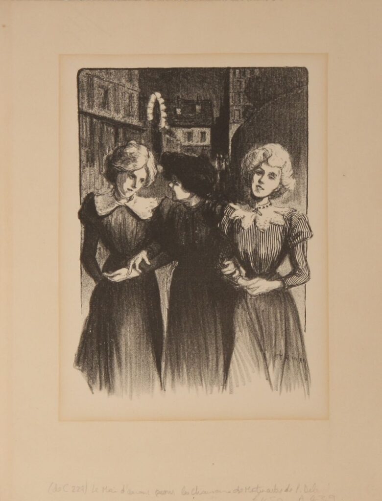 Le Mai d'Amour (1899) - Théophile Steinlen Tablo