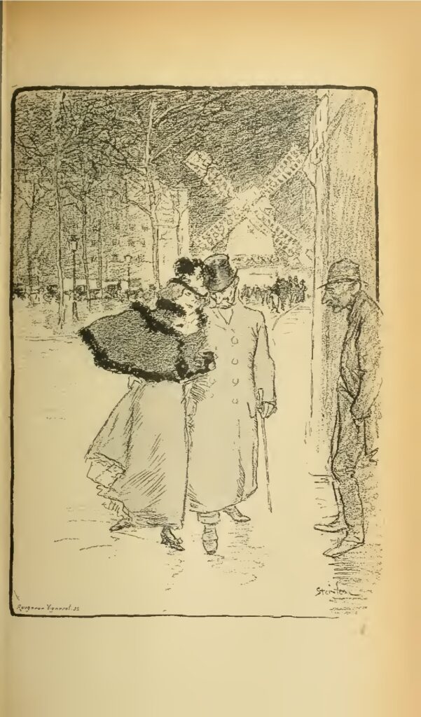 Le Moulin Rouge - Théophile Steinlen Tablo