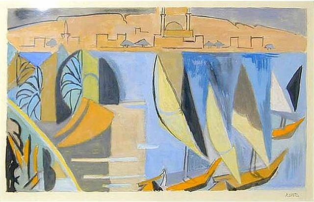 Le Nile (1952) - André Lhote Tablo