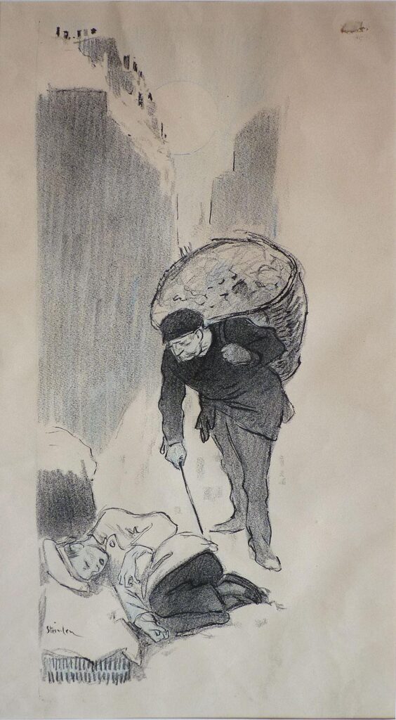 Le Petit Mitron - Théophile Steinlen Tablo