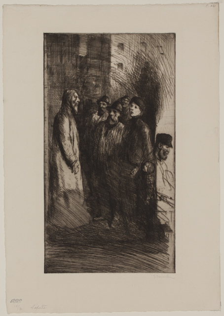 Le Prophete (1902) – Théophile Steinlen Tablo