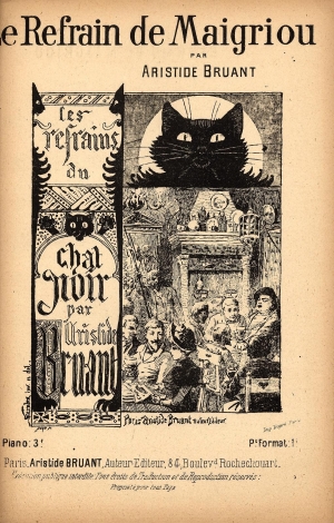 Le Refrain de Maigriou – Théophile Steinlen Tablo