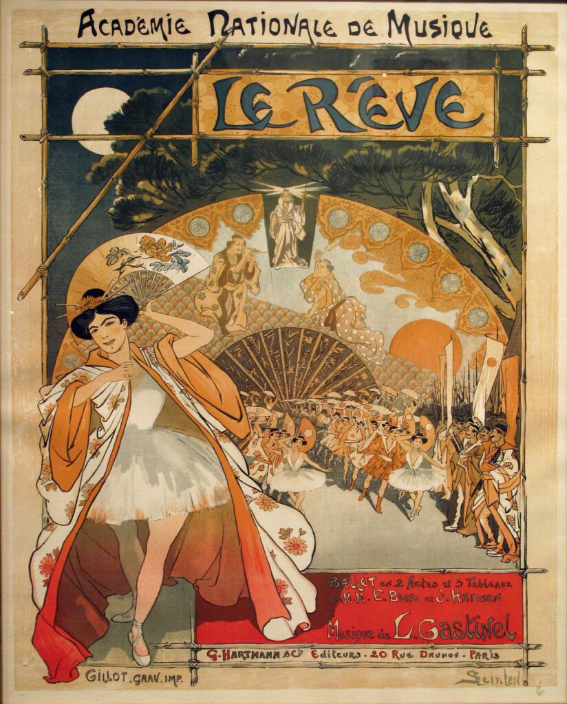 Le Reve (1890) - Théophile Steinlen Tablo