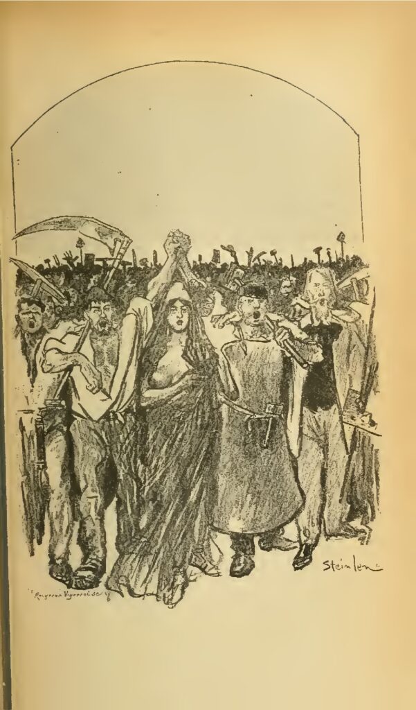 Le Soleil Rouge - Théophile Steinlen Tablo