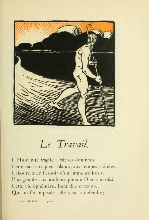 Le Travail – Théophile Steinlen Tablo