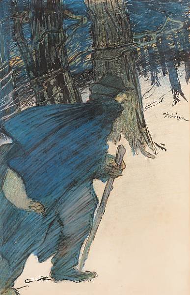 Le Vagabond – Théophile Steinlen Tablo