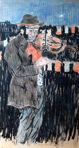 Le Violeniste (1903) - Jacques Villon Tablo