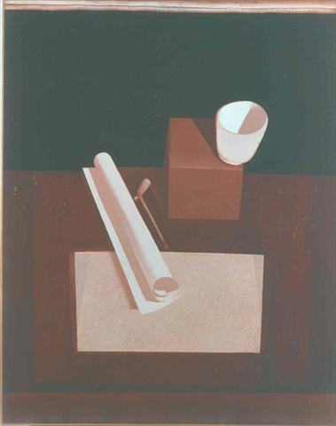 Le bol rouge (1919) - Le Corbusier Tablo