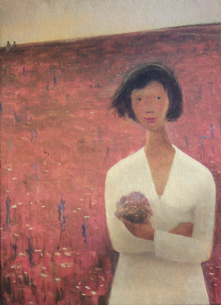 Le champ de trèfles - Jean Paul Lemieux Tablo