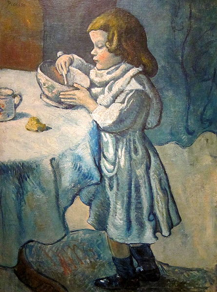 Le gourmet (1901) - Pablo Picasso Tablo