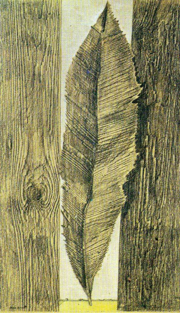 Leaf customs (1925) - Max Ernst Tablo