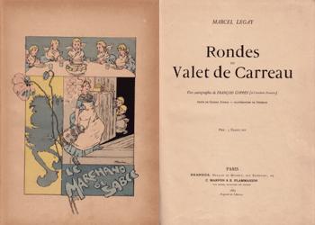Legay Rondes du Valet de Carreau – Théophile Steinlen Tablo