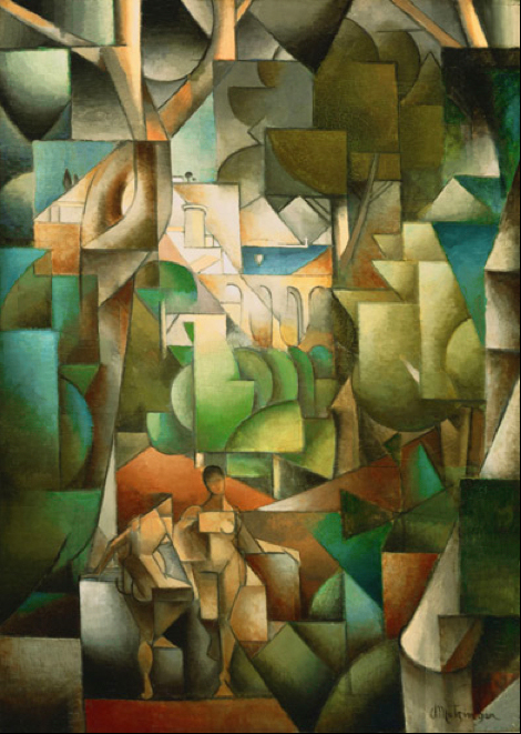 Les Baigneuses (1913) - Jean Metzinger Tablo