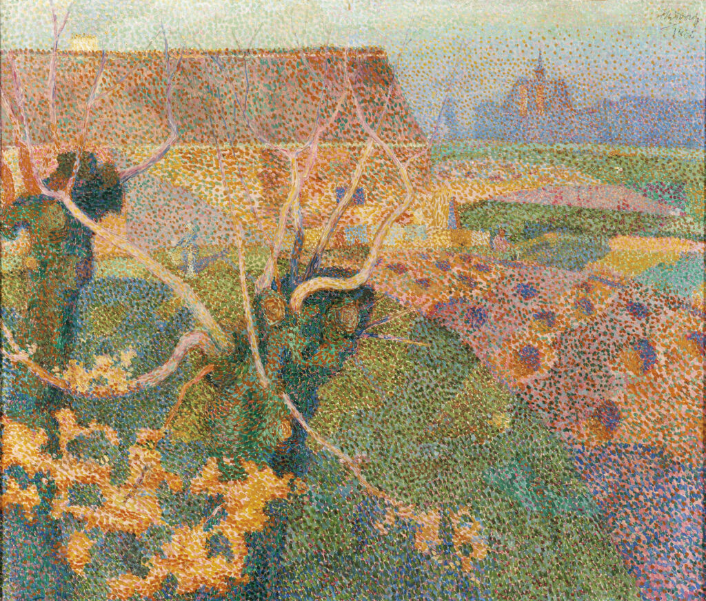 Les Deux Saules (Novemberzon) (1888) - Jan Toorop Tablo