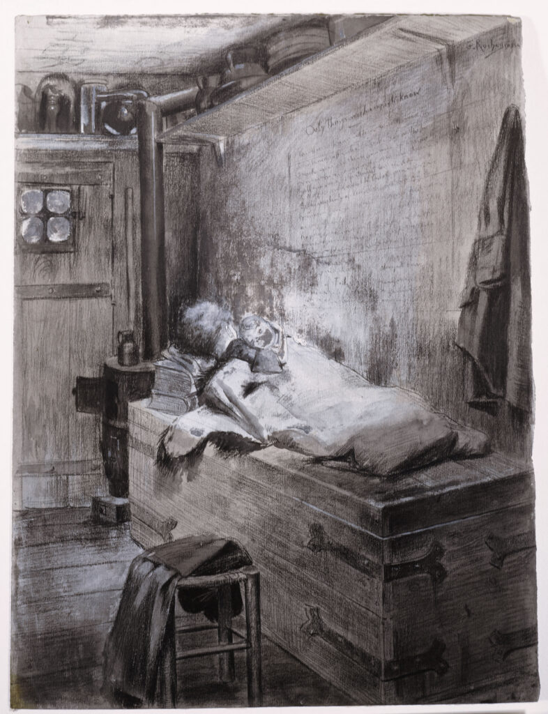 Les Enfants Endormis – Georges Rochegrosse Tablo