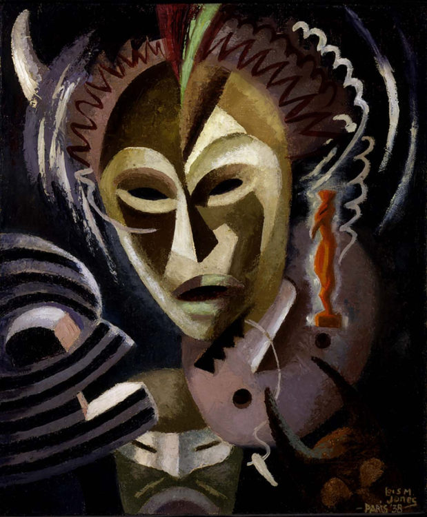 Les Fétiches (1938) – Lois Mailou Jones Tablo