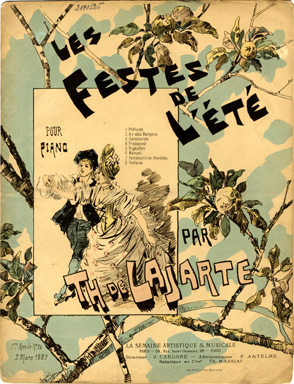 Les Festes de L’Ete (1889) – Théophile Steinlen Tablo