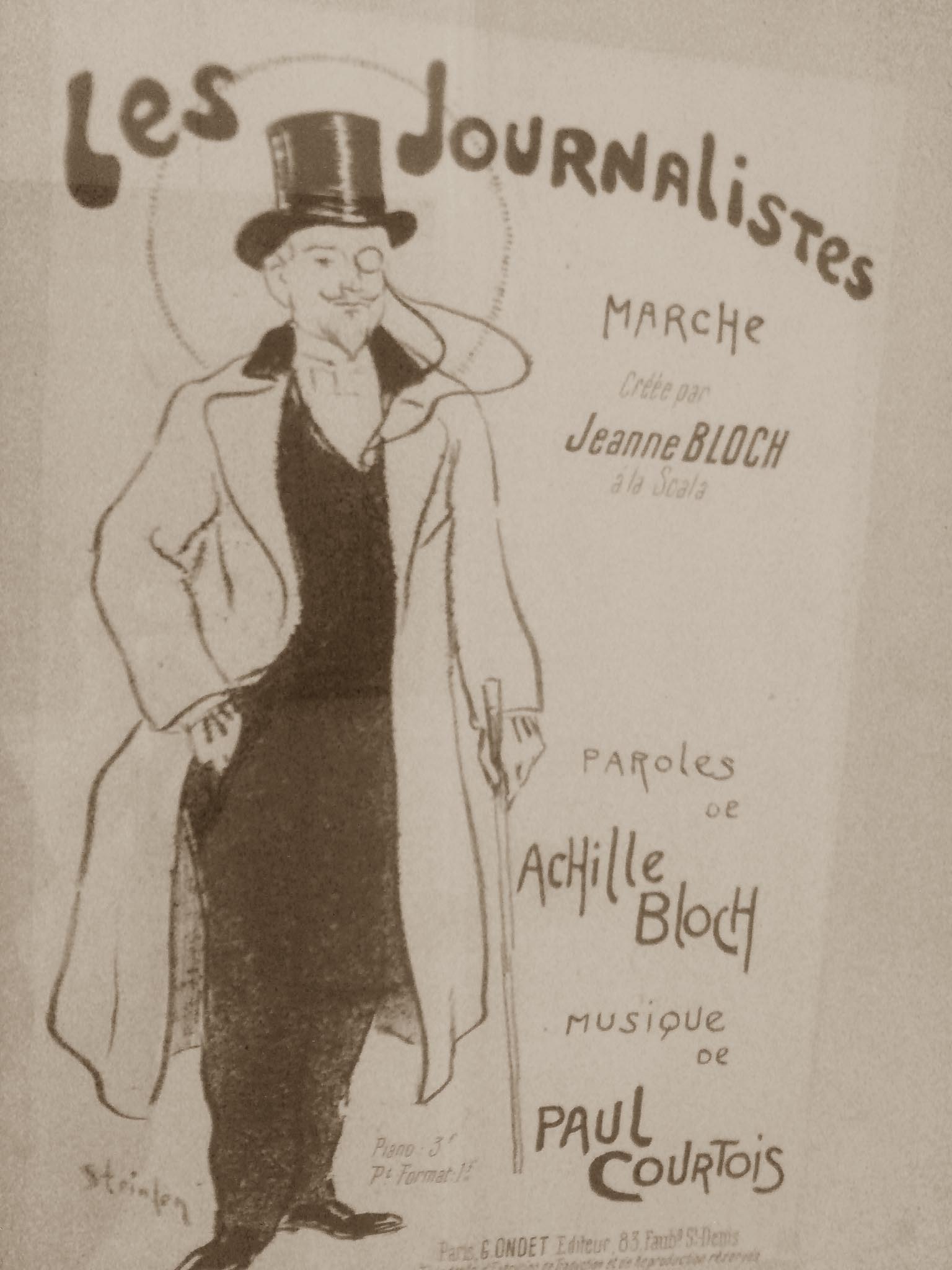 Les Journalistes (1894) - Théophile Steinlen Tablo kanvas tablo