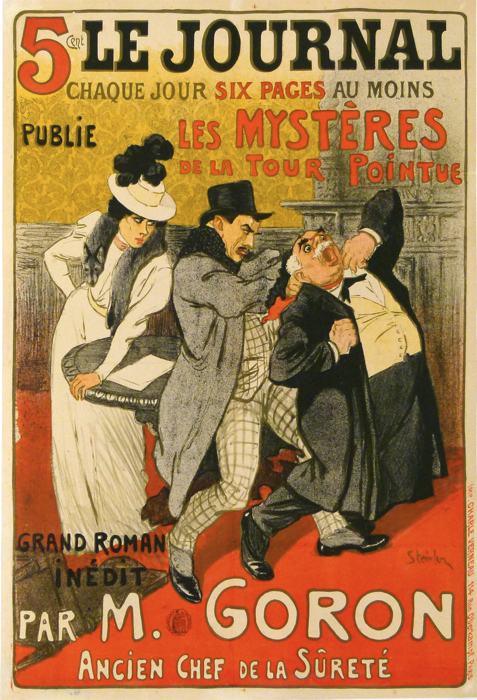 Les Mysteres de la Tour Pointue (1899) – Théophile Steinlen Tablo