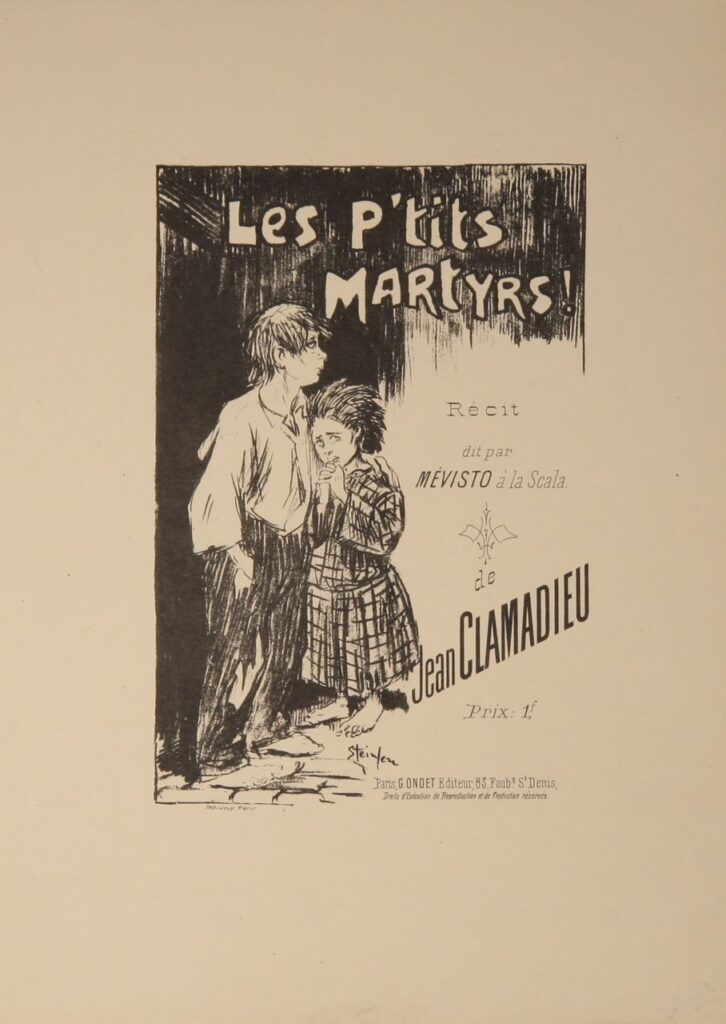 Les P tits Martyrs (1892) - Théophile Steinlen Tablo