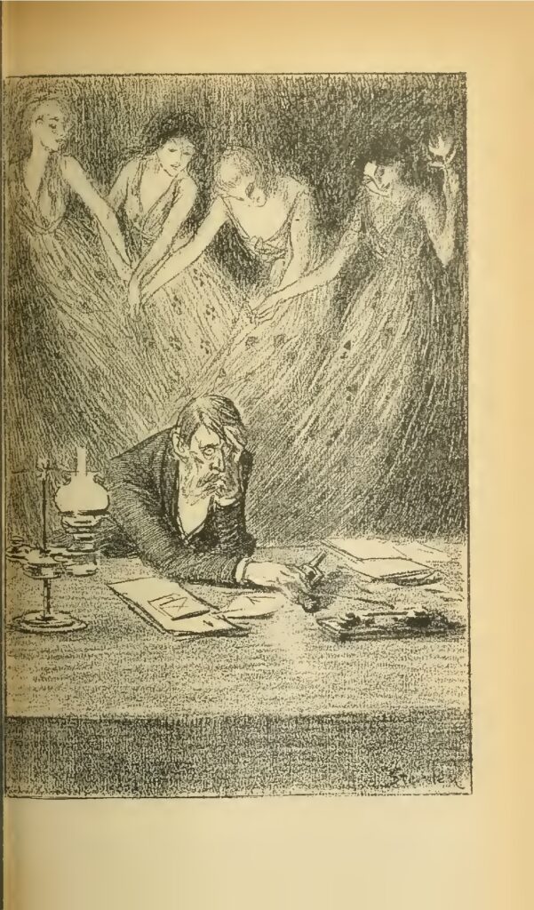 Les Quatre Dames – Théophile Steinlen Tablo
