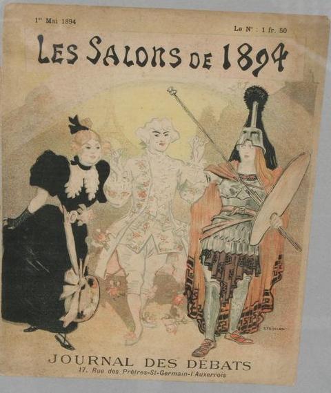 Les Salons (1894) – Théophile Steinlen Tablo