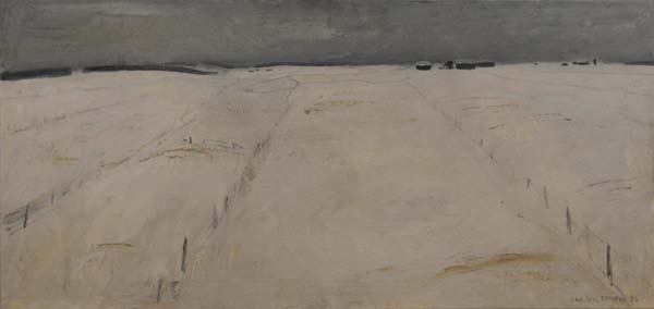 Les champs blancs (1956) - Jean Paul Lemieux Tablo