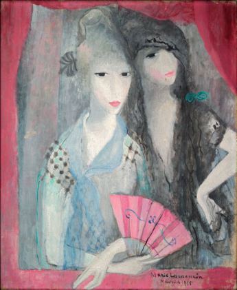 Les deux Espagnoles (1915) - Marie Laurencin Tablo