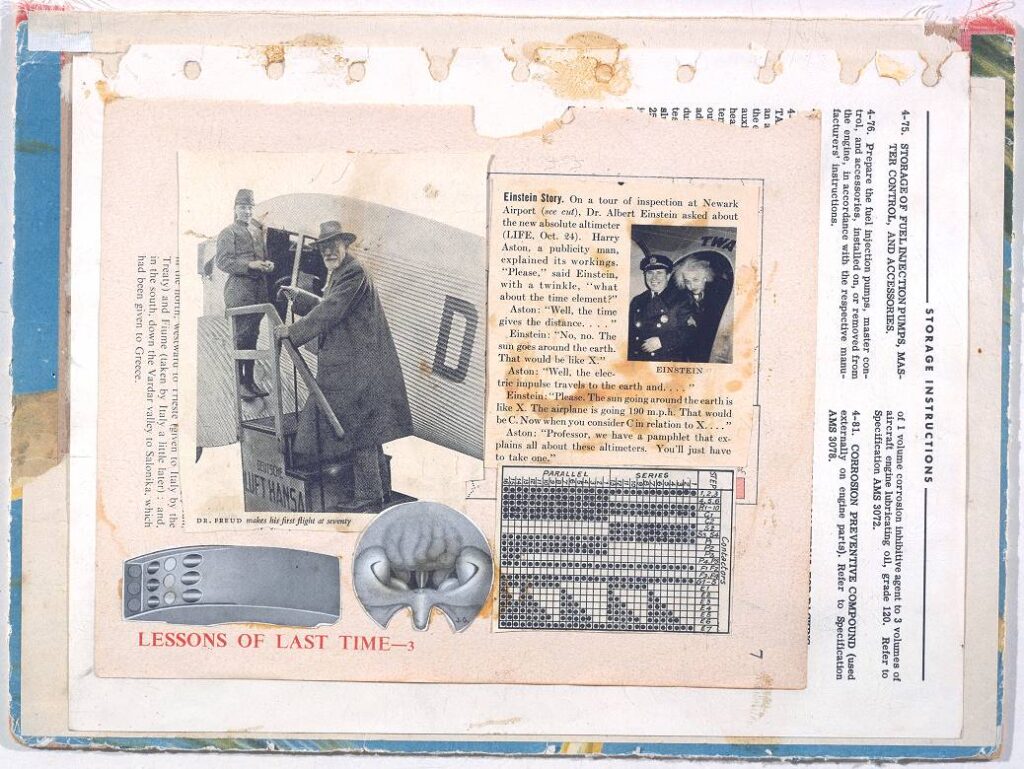 Lessons of Last Time (1947) - Eduardo Paolozzi Tablo