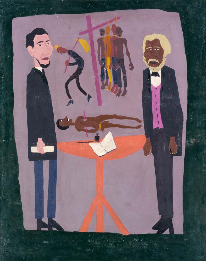 Let My People Free (1945) - William H. Johnson Tablo