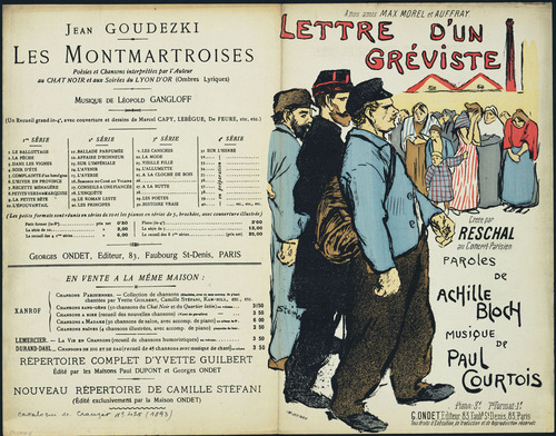 Lettre d’un Greviste (1893) – Théophile Steinlen Tablo