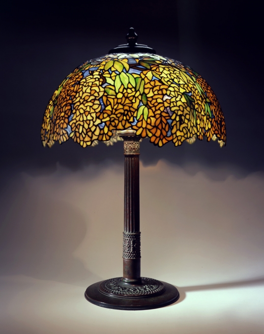 Library lamp (1910) – Louis Comfort Tiffany Tablo
